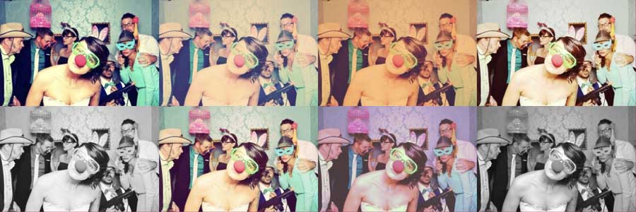 Fotobox mit Instagram-Filtern – 8 verschiedene Looks