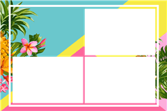 Fotobox Druckvorlage Aloha – Kategorie Party