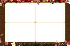 Fotobox Druckvorlage Christmas Gift – Kategorie Weihnachten