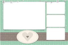 Fotobox Druckvorlage Diamond Love – Kategorie Hochzeit