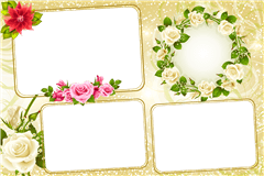 Fotobox Druckvorlage Gelbe-Rosen – Kategorie Hochzeit