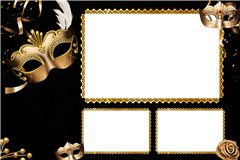 Fotobox Druckvorlage Maskerade – Kategorie Spaß