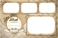 Fotobox Druckvorlage Vintage Fairytale – Kategorie Hochzeit