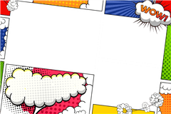 Fotobox Druckvorlage heroes – Kategorie Sonstiges