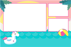 Fotobox Druckvorlage poolparty – Kategorie Sonstiges