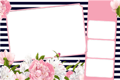 Fotobox Druckvorlage stripes – Kategorie Sonstiges