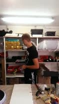 Die Anfänge in der Garage in Greiz: erste Fotoboxen werden selbst ausgeliefert